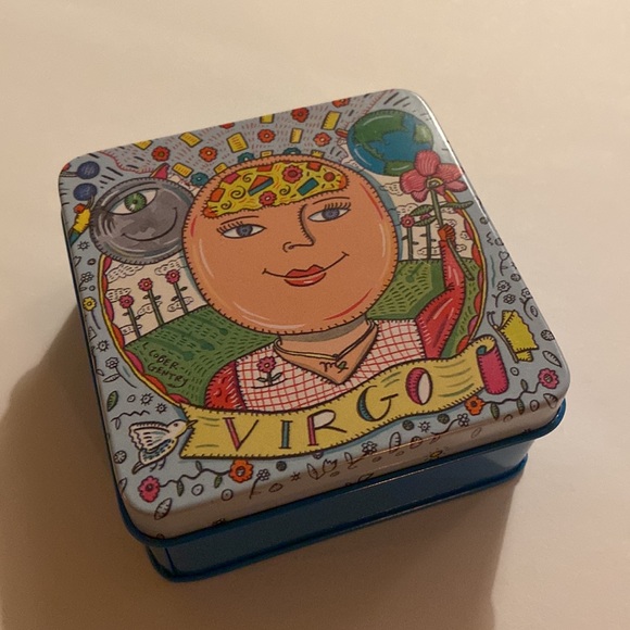 Pre de Provence Virgo Zodiac Soap in Collectible Tin Made in France - Picture 2 of 3